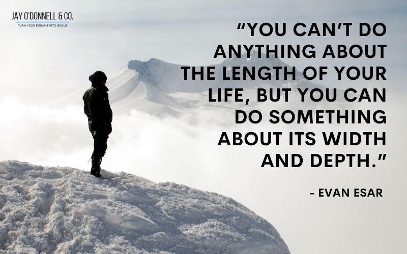 Evan Esar live with intention quote